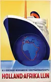 Emmanuel Louis Joseph Gaillard, Holland-Afrika Lijn, poster
