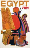 David F. Klein, Fly TWA Egypt (U.A.R.), poster