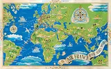 Lucien Boucher, Air France Réseau Aérien Mondial, 1937, poster