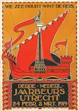 Pieter A.H. Hofman, Derde Nederl. Jaarbeurs Utrecht, 1919, poster