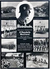 Hermann Heukels, Niederländer Können sich zur Aufnahme in die SS-Standarte Westland, 1943, poster