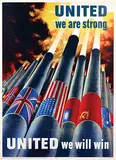 Henry Koerner, United we are strong United we will win