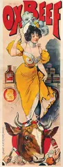 Leon Beloguet (1859-?, Ox Beef, poster