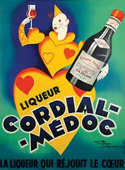 Henry Le Monnier, Liqueur Cordial-Médoc, poster