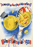 Henri Lehmann, Kölner Karneval, 1938, poster