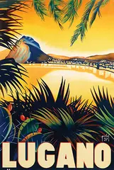 Mario Pescini, Lugano, 1937, poster