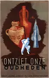 Sybo, Ontziet onze Oudheden Meld iedere vondst bij den burgemeester, 1940, poster