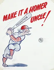 Monogram Hr, Production Make it a Homer Uncle!, 1942, poster