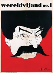 Jul. Terlingen, wereldvijand no. 1, poster