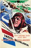 Harold P. Forster, een nieuwe taak voor den Vliegenden Hollander. Indie bevrijden, 1944, poster