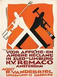 Maurits Aronson, N.V. Remaco Amsterdam voor affiche- en andere reclame in Zuid-Limburg Heerlen, poster