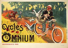 Emile Vidal, Cycles Omnium, poster