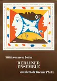 Frieden allen Völkern Willkommen beim Berliner Ensemble am Bertold Brecht-Platz by Pablo Picasso, poster, sold Jul 2022