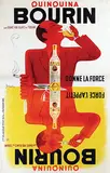 Jacques & Pièrre Bellenger, Quinquina Bourin, 1936, poster