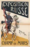 Caran Ache, Exposition Russe Champs-de-Mars, 1895, poster