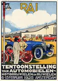 Willem Frederik Winter, RAI Tentoonstelling van Automobielen-Motorrijwielen en Rijwielen. Amsterdam, 1925, poster