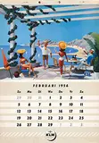 Paulus Casper Erkelens, KLM calendar 1956, poster