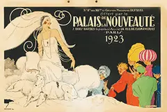 René Vincent, Palais de la Nouveauté Paris, 1923, poster
