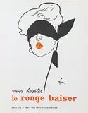 René Gruau, le rouge baiser (rouges à lèvres, lipstick)