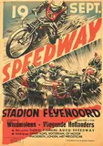 Nieuwenhoven, Speedway Stadion Feyenoord, 1948, poster