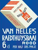 Jacob Jongert, Van Nelle's Raedthuysbaai Rood, 1934, poster