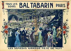 Luceil, Bal Tabarin Paris, poster