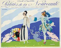 Umberto Brunelleschi, Palais de la Nouveauté Paris, 1923, poster