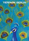 Rodolpho Lindemann, Tierpark Berlin (peacock), poster