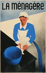 van der Eijken, La Ménagère, poster