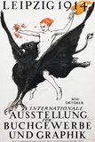 Walter Tiemann, Ausstellung für Buchgewerbe Und Graphik Leipzig 1914, 1913, poster