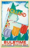 Machiel Wilmink, Holland Bulbtime, 1929, poster