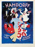 Eelco M. Harmsen van der Beek, Hamdorff Laren Restaurant Zomertuin, 1949, poster