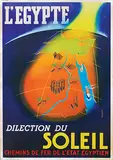 Horton, L'Egypte Dilection du Soleil, 1938, poster