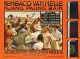 Tembaco Van Nelle Rotterdam Njang paling baik (the best) (horse racing scene) by Menno S.J. van Meeteren Brouwer, poster, sold Feb 2022