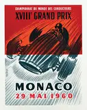 René Lorenzi, XVIIIe Grand Prix Monaco, 1960, poster