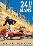 Michel Beligond, 24 H du Mans, 1959, poster