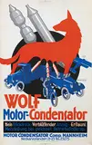 Wilhelm Morano, Wolf Motor-Condensator Mannheim, poster