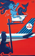 Mitchell Wright, KLM (cargo), poster