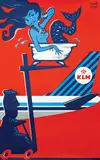 Mitchell Wright, KLM (cargo), poster