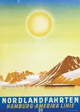 Ottomar C.J. Anton, HAPAG Nordlandfahrten, poster