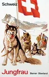 Edward Weber, Jungfrau Berner Oberland Schweiz, 1947, poster