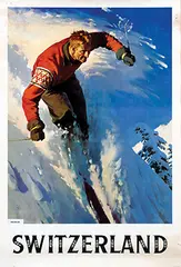 Martin Schulz, Switzerland, 1949, poster