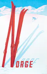 Claude Lemeunier, Norge, 1957, poster