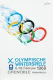 Jean Brian, X. Olympische Winterspiele 1968 Grenoble, 1967, poster