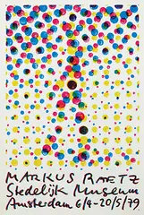 Stedelijk Museum Amsterdam Markus Raetz by Markus Raetz, 1979, poster, sold Feb 2022