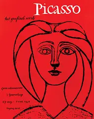 Thomas Weihs, Gemeentemuseum 's-Gravenhage Picasso het grafische werk, 1954, poster