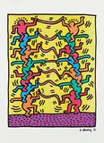 Keith Haring, Untitled 1985, 1997, poster