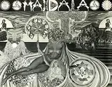 Mandala, Mandala 348 pages L.S.D. Mescaline D.M.T. Psilocybine, 1969, poster