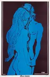 Ashe, Blue Lovers, 1970, poster