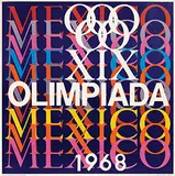 Lance Wyman, XIX Olympiada Mexico 1968, poster